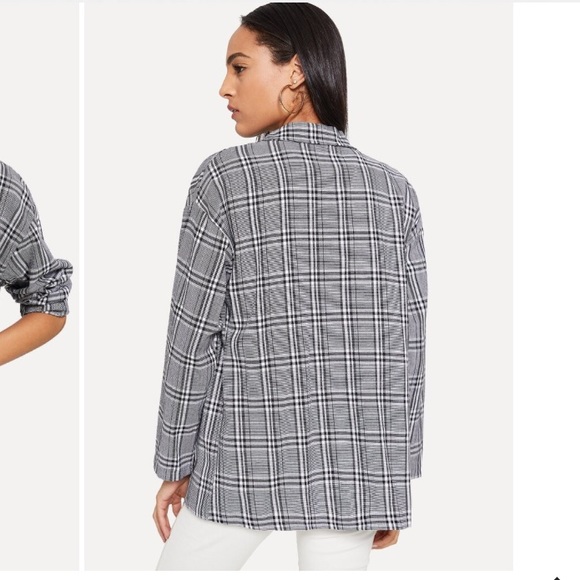 plaid blazer - Picture 4 of 8